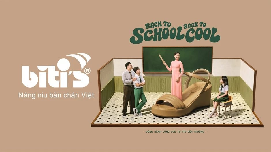 Giá trị cũ trong concept mới, Biti’s trẻ hoá thương hiệu với 'NIỀM VUI HỌC' Giá trị cũ trong concept mới, Biti’s trẻ hoá thương hiệu với 'NIỀM VUI HỌC'