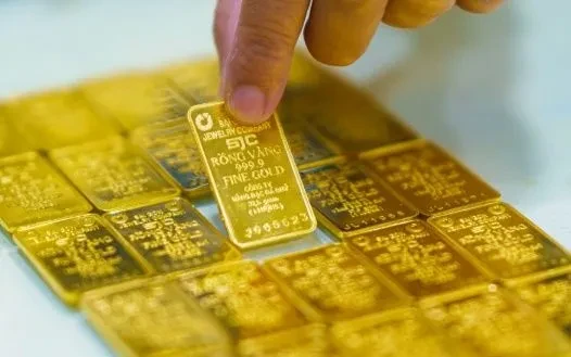 Giá vàng giảm 500.000 đồng/lượng Giá vàng giảm 500.000 đồng/lượng