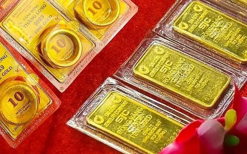 Giá vàng giảm hơn 5 triệu đồng/lượng Giá vàng giảm hơn 5 triệu đồng/lượng