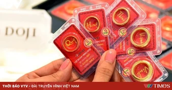 Giá vàng sáng 5/4 đi ngang
