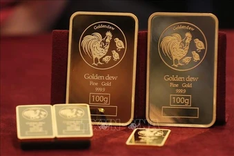 Giá vàng tăng 1,5 triệu đồng/lượng so với đầu tuần, đắt hơn giá thế giới 16 triệu đồng/lượng