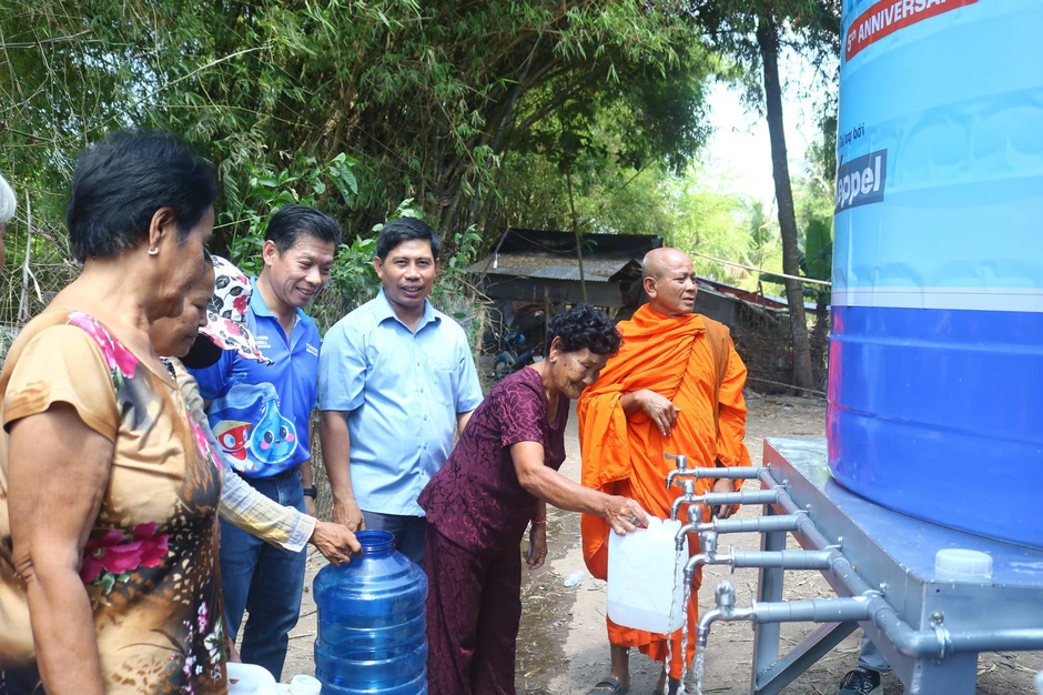 Giải bài toán cấp nước sinh hoạt cho vùng ven biển Cần Thơ