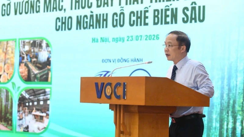 Gỡ nút thắt nguyên liệu để nâng sức cạnh tranh ngành gỗ chế biến sâu Gỡ nút thắt nguyên liệu để nâng sức cạnh tranh ngành gỗ chế biến sâu