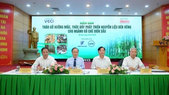 Gỡ nút thắt nguyên liệu để nâng sức cạnh tranh ngành gỗ chế biến sâu