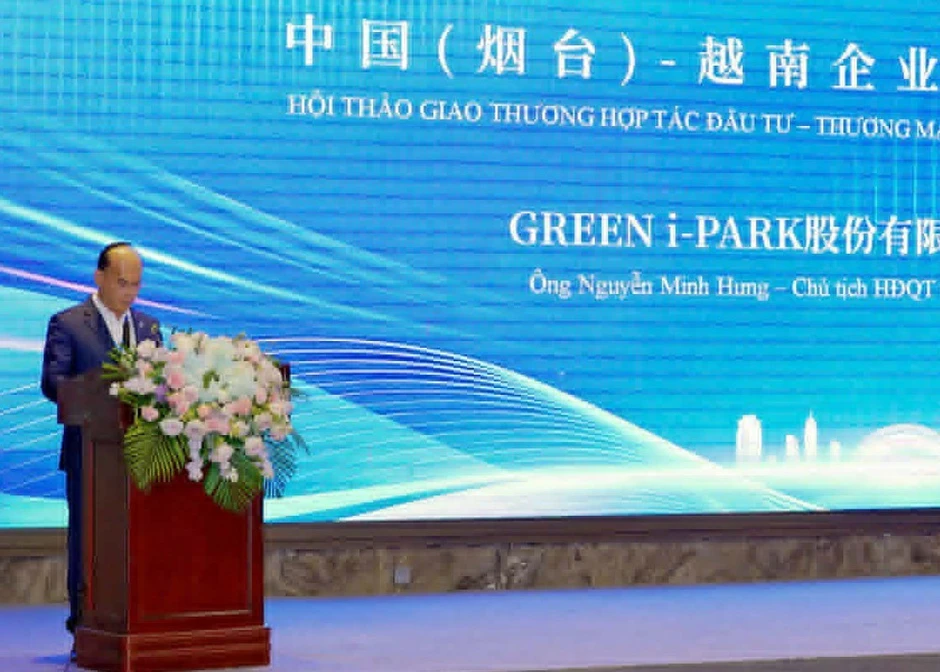 Green i-Park mở rộng hợp tác thương mại tại tỉnh Sơn Đông (Trung Quốc) Green i-Park mở rộng hợp tác thương mại tại tỉnh Sơn Đông (Trung Quốc)