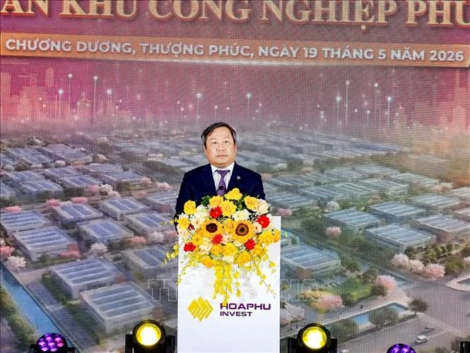 Hà Nội: Khởi công Khu công nghiệp Phú Hà hơn 2.900 tỷ đồng