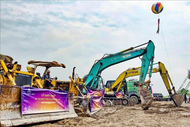 Hà Nội: Khởi công Khu công nghiệp Phú Hà hơn 2.900 tỷ đồng