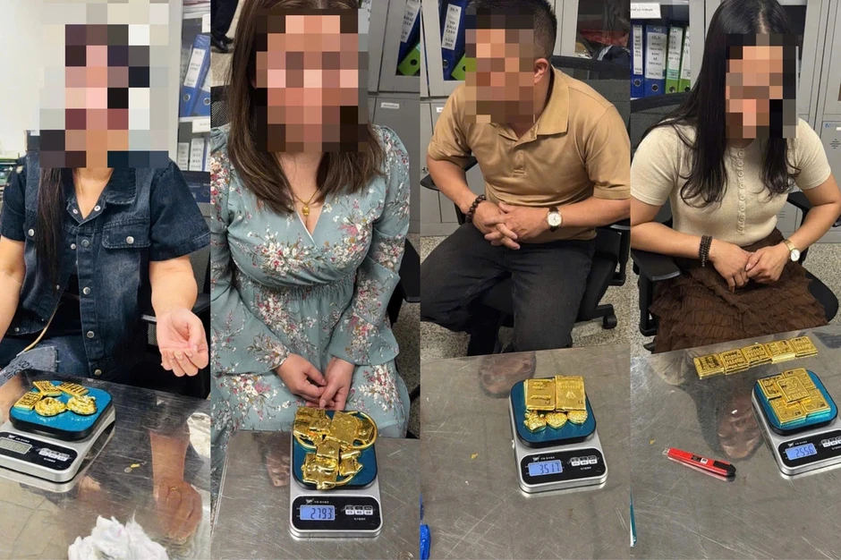 Hải quan bóc chiêu giấu hơn 12kg vàng tinh vi tại sân bay Nội Bài Hải quan bóc chiêu giấu hơn 12kg vàng tinh vi tại sân bay Nội Bài
