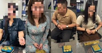 Hải quan bóc chiêu giấu hơn 12kg vàng tinh vi tại sân bay Nội Bài