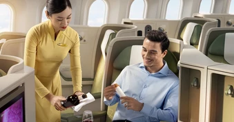 Hãng bay Việt được bầu chất lượng vé thương gia tốt nhất thế giới