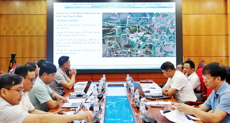 Hàng loạt kênh tiêu xuống cấp, Bắc Ninh chủ động chống ngập khu công nghiệp