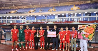 Hảo Hảo thưởng nóng 500 triệu đồng cho Đội tuyển Việt Nam khi giành quyền vào chung kết Hyundai ASEAN Cup 2026