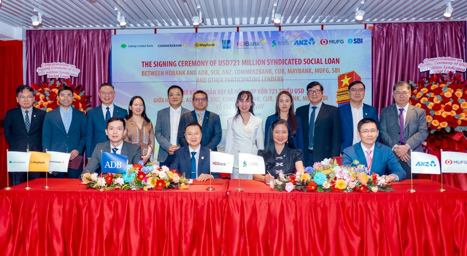 HDBank lập kỷ lục với khoản vay xã hội, bền vững hợp vốn quốc tế lớn nhất từ trước tới nay tại Việt Nam