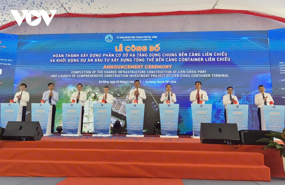 Hoàn thành hạ tầng dùng chung và khởi động dự án bến container Cảng Liên Chiểu Hoàn thành hạ tầng dùng chung và khởi động dự án bến container Cảng Liên Chiểu