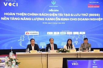 Hoàn thiện chính sách điện tái tạo và lưu trữ: Khơi thông nguồn điện xanh cho doanh nghiệp