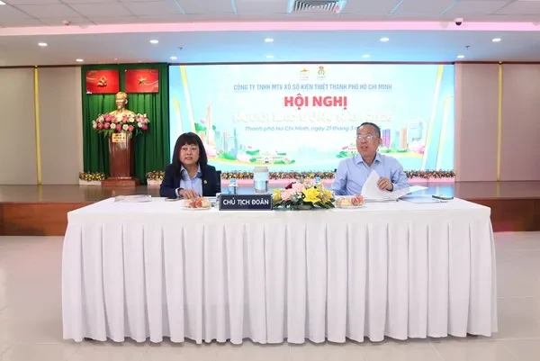 Hội nghị Người lao động Công ty TNHH Một thành viên XSKT thành phố Hồ Chí Minh năm 2026 Hội nghị Người lao động Công ty TNHH Một thành viên XSKT thành phố Hồ Chí Minh năm 2026