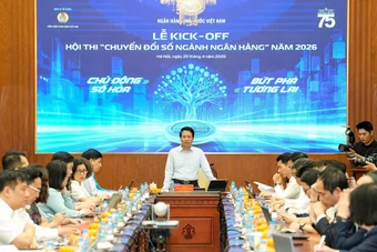 Hội thi ‘Chuyển đổi số ngành ngân hàng’’ sẽ diễn ra từ ngày 22/5