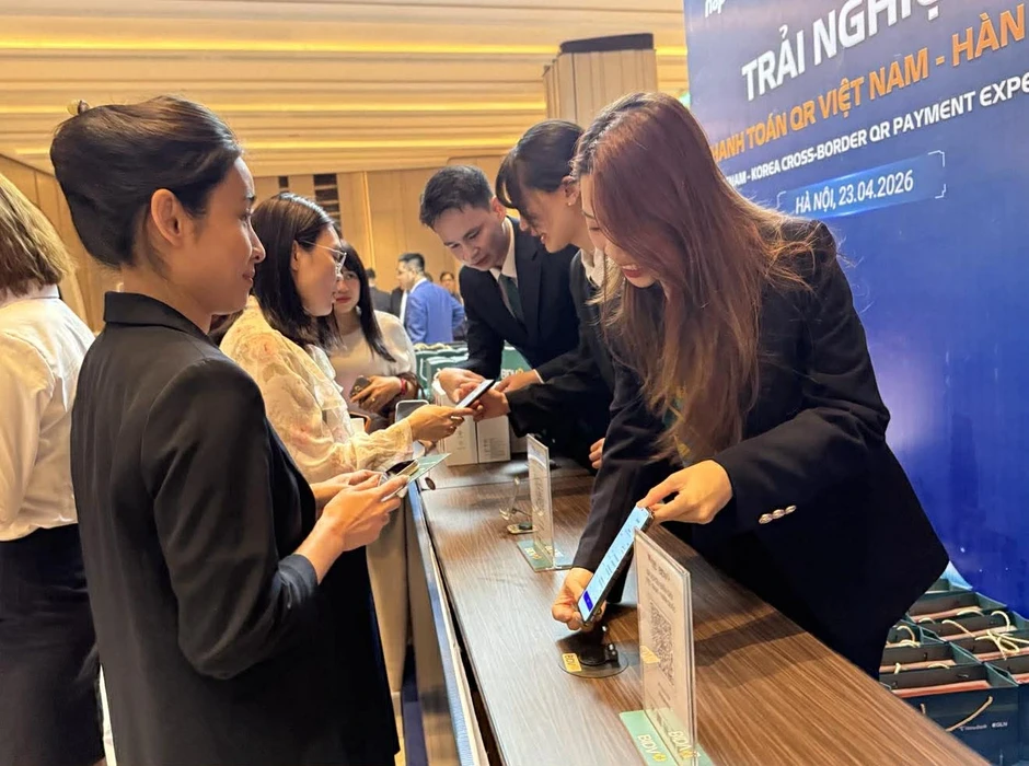Hơn 115 triệu người Hàn Quốc có thể thanh toán QR tại Việt Nam Hơn 115 triệu người Hàn Quốc có thể thanh toán QR tại Việt Nam
