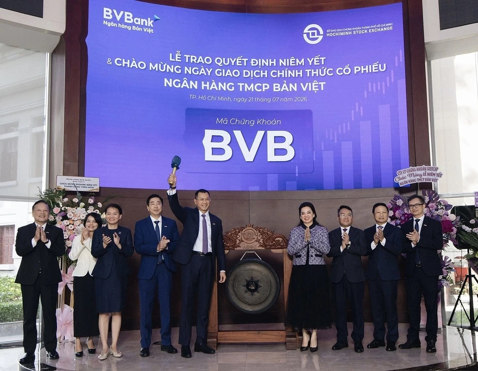 Hơn 640 triệu cổ phiếu Ngân hàng Bản Việt chào sàn HoSE Hơn 640 triệu cổ phiếu Ngân hàng Bản Việt chào sàn HoSE