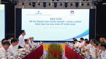 Hợp tác chiến lược kiến tạo hạ tầng năng lượng và hạ tầng số tại Vũng Áng