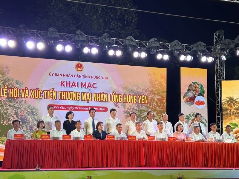 Hưng Yên tổ chức lễ hội và xúc tiến thương mại nhãn lồng Hưng Yên 2026 Hưng Yên tổ chức lễ hội và xúc tiến thương mại nhãn lồng Hưng Yên 2026