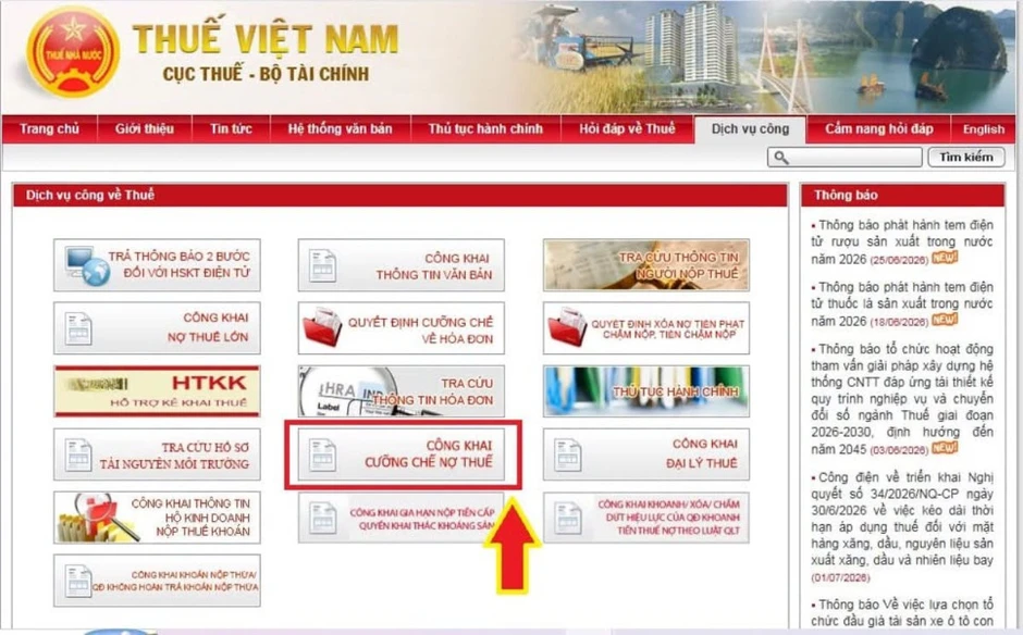 Hướng dẫn hộ kinh doanh 3 cách tra cứu nợ thuế năm 2026 Hướng dẫn hộ kinh doanh 3 cách tra cứu nợ thuế năm 2026