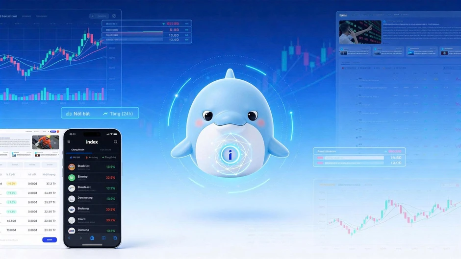 Index.vn ra mắt Index AI, trợ lý ảo chứng khoán cho nhà đầu tư