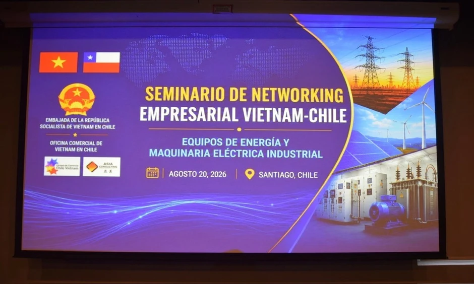 Kết nối doanh nghiệp Việt Nam-Chile trong lĩnh vực thiết bị năng lượng và điện công nghiệp Kết nối doanh nghiệp Việt Nam-Chile trong lĩnh vực thiết bị năng lượng và điện công nghiệp
