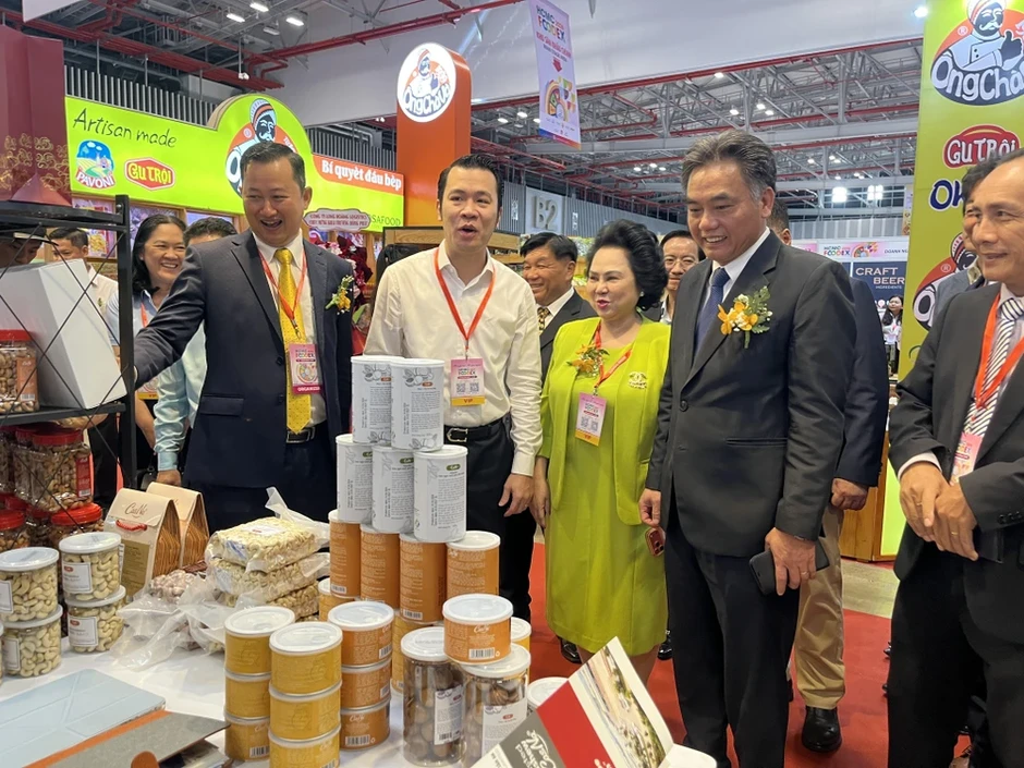 Khai mạc Triển lãm Quốc tế ngành Lương thực thực phẩm TP.HCM lần 5 Khai mạc Triển lãm Quốc tế ngành Lương thực thực phẩm TP.HCM lần 5