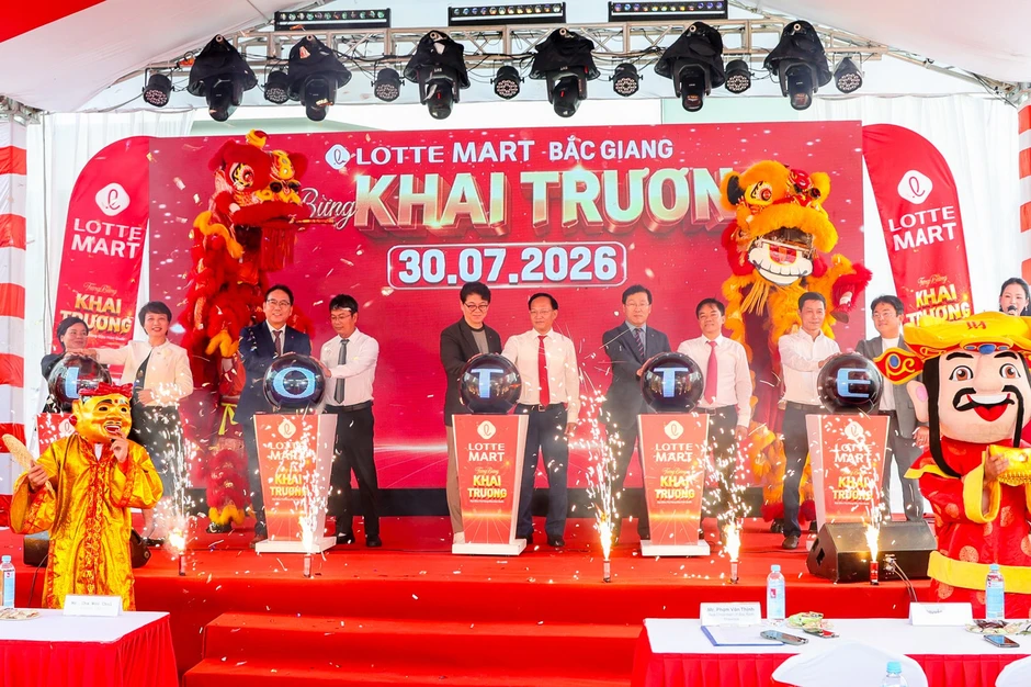 Khai trương siêu thị LOTTE MART Bắc Giang