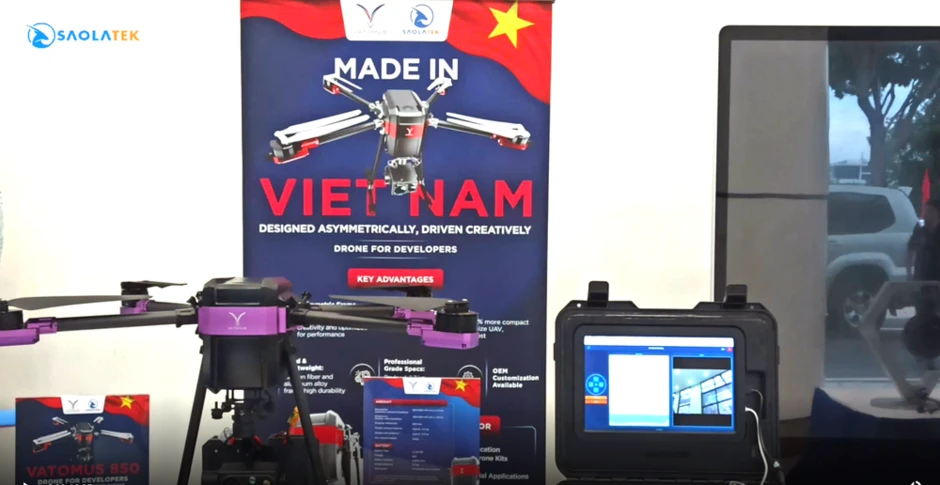 Khẳng định năng lực công nghệ thiết bị không người lái (UAV) của Việt Nam trên thị trường quốc tế