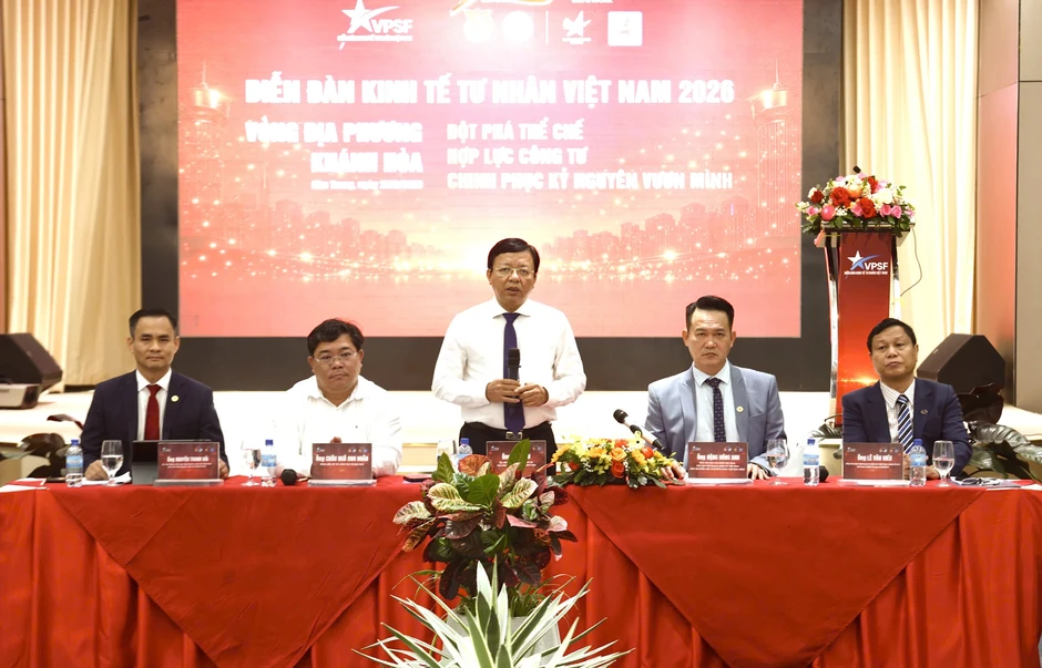 Khánh Hòa mở màn Diễn đàn kinh tế tư nhân Việt Nam 2026 Khánh Hòa mở màn Diễn đàn kinh tế tư nhân Việt Nam 2026