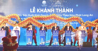 Khánh thành nhà máy thép hơn 2.000 tỷ đồng tại Tây Ninh