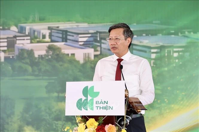 Khởi công dự án cụm công nghiệp 1.250 tỷ đồng ở cửa ngõ phía Tây Hải Phòng Khởi công dự án cụm công nghiệp 1.250 tỷ đồng ở cửa ngõ phía Tây Hải Phòng