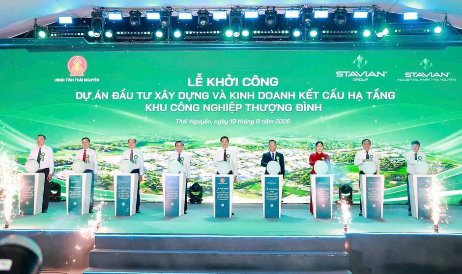 Khởi công Dự án Khu công nghiệp Thượng Đình với tổng vốn đầu tư hơn 2.486 tỷ đồng