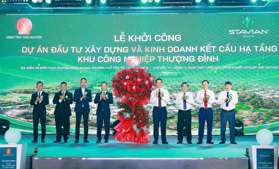Khởi công Dự án Khu công nghiệp Thượng Đình với tổng vốn đầu tư hơn 2.486 tỷ đồng