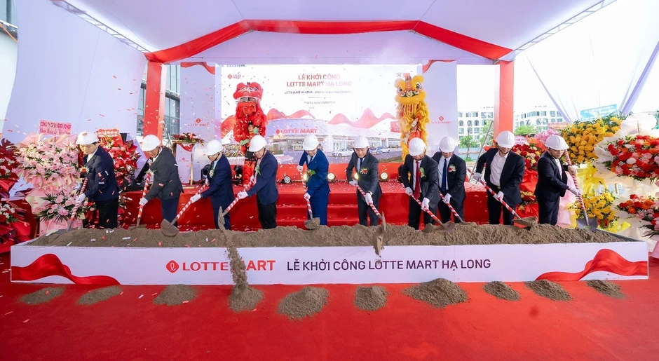 Khởi công dự án LOTTE MART Hạ Long Khởi công dự án LOTTE MART Hạ Long