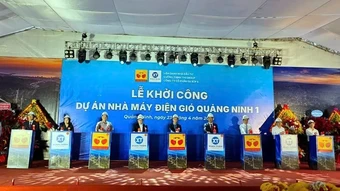 Khởi công dự án Nhà máy điện gió Quảng Ninh 1