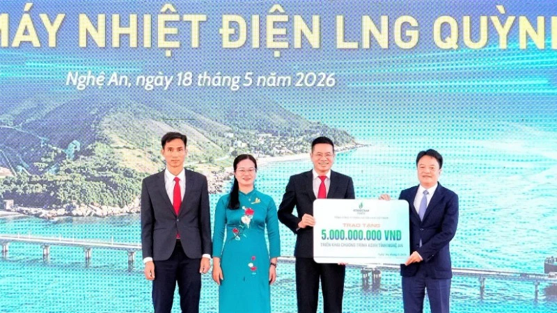 Khởi công dự án nhà máy nhiệt điện có công suất thiết kế 1.500MW ở Nghệ An Khởi công dự án nhà máy nhiệt điện có công suất thiết kế 1.500MW ở Nghệ An