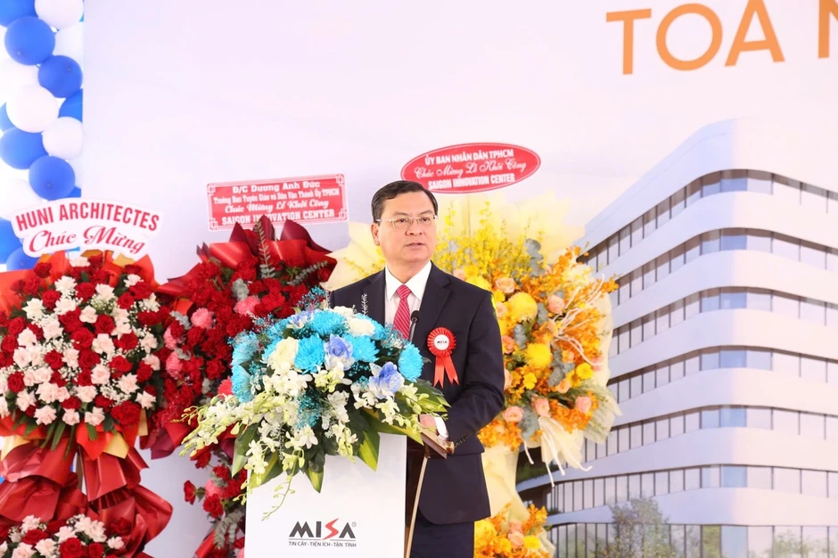 Khởi công Saigon Innovation Center - trung tâm đổi mới sáng tạo mới tại KCX Tân Thuận Khởi công Saigon Innovation Center - trung tâm đổi mới sáng tạo mới tại KCX Tân Thuận