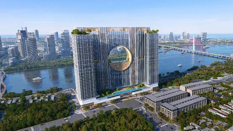 Khởi công tổ hợp công trình phục vụ lễ hội pháo hoa quốc tế Đà Nẵng hơn 10 nghìn tỷ đồng Khởi công tổ hợp công trình phục vụ lễ hội pháo hoa quốc tế Đà Nẵng hơn 10 nghìn tỷ đồng