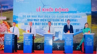 Khởi động cụm dự án điện gió hơn 2.000 tỷ đồng ở Đắk Lắk