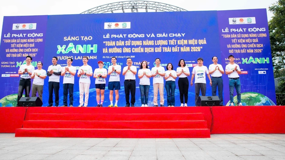 Khởi động Giờ Trái đất 2026, kêu gọi toàn dân sử dụng năng lượng tiết kiệm Khởi động Giờ Trái đất 2026, kêu gọi toàn dân sử dụng năng lượng tiết kiệm