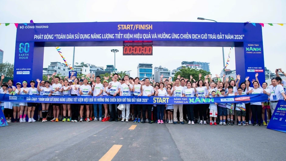 Khởi động Giờ Trái đất 2026, kêu gọi toàn dân sử dụng năng lượng tiết kiệm Khởi động Giờ Trái đất 2026, kêu gọi toàn dân sử dụng năng lượng tiết kiệm