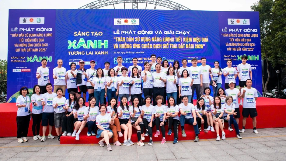 Khởi động Giờ Trái đất 2026, kêu gọi toàn dân sử dụng năng lượng tiết kiệm Khởi động Giờ Trái đất 2026, kêu gọi toàn dân sử dụng năng lượng tiết kiệm