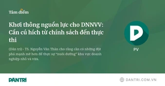 Khơi thông nguồn lực cho DNNVV: Cần cú hích từ chính sách đến thực thi