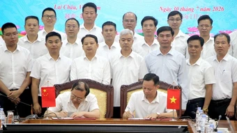 Lai Châu và Vân Nam hợp tác xây dựng cầu đường bộ qua biên giới
