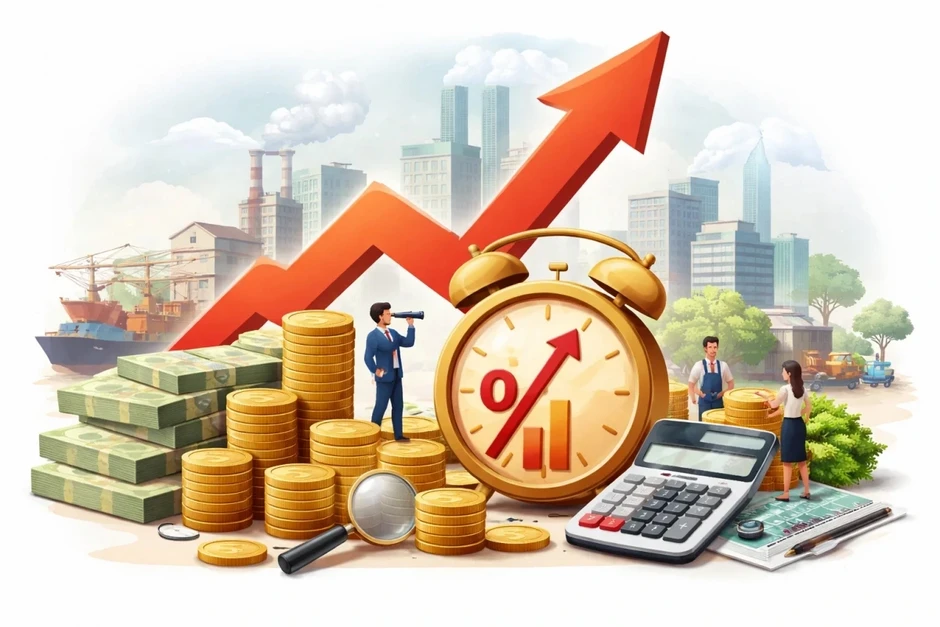 Lãi suất cho vay chạm ngưỡng 10%/năm: Phương án ổn định kinh tế vĩ mô Lãi suất cho vay chạm ngưỡng 10%/năm: Phương án ổn định kinh tế vĩ mô