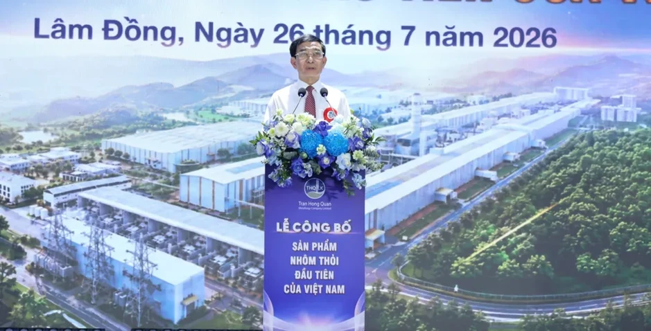 Lâm Đồng: Công bố sản phẩm nhôm thỏi đầu tiên của Việt Nam Lâm Đồng: Công bố sản phẩm nhôm thỏi đầu tiên của Việt Nam