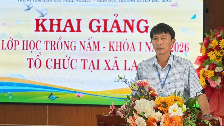 Lâm Đồng: Xã La Dạ mở lớp trồng nấm cho nông dân Lâm Đồng: Xã La Dạ mở lớp trồng nấm cho nông dân